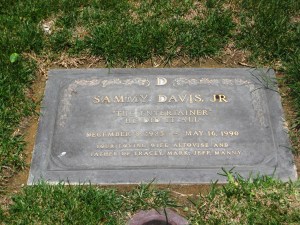 Grave of Sammy Davis Jr. - Forest Lawn Glendale